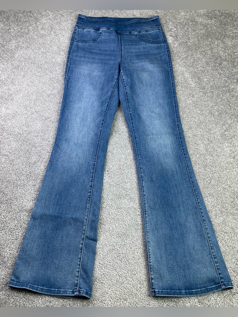 American Eagle Jeans Women’s Small Blue Bootcut Mid-Rise Pull On Medium Wash
